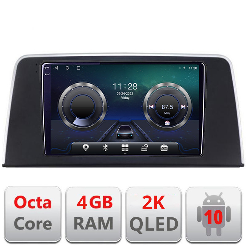 26132.jpg Navigatie dedicata BMW Seria 3 F30 2012-2016 Android Octa Core Ecran 2K QLED GPS 4G 4+32GB 360 KIT-f30-nbt+EDT-E409-2K - imagine 1