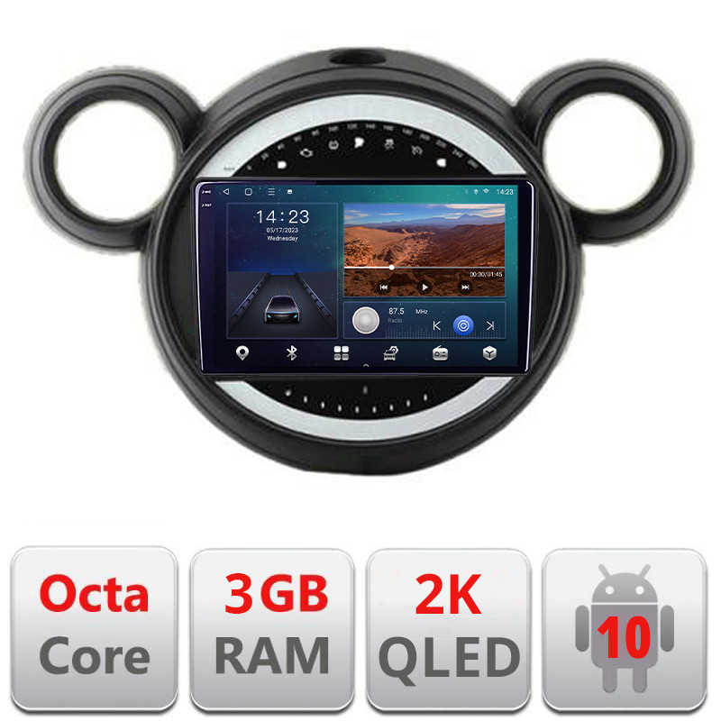26174.jpg Navigatie dedicata Mini 2011-2015 sistem CIC Android Ecran 2K QLED octa core 3+32 carplay android auto KIT-mini-02+EDT-E309V3-2K - imagine 1