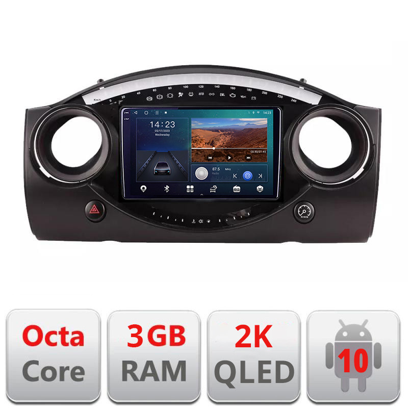 26178.jpg Navigatie dedicata Mini intre anii 2004-2006 Android Ecran 2K QLED octa core 3+32 carplay android auto KIT-mini-03+EDT-E309V3-2K - imagine 1