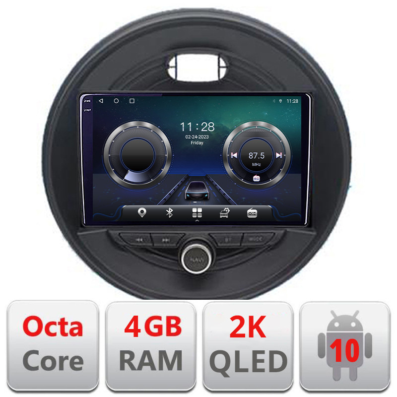 26184.jpg Navigatie dedicata Mini 2015-2019 masini fara ecran color de fabrica Android Octa Core Ecran 2K QLED GPS 4G 4+32GB 360 KIT-mini-04+EDT-E409-2K - imagine 1