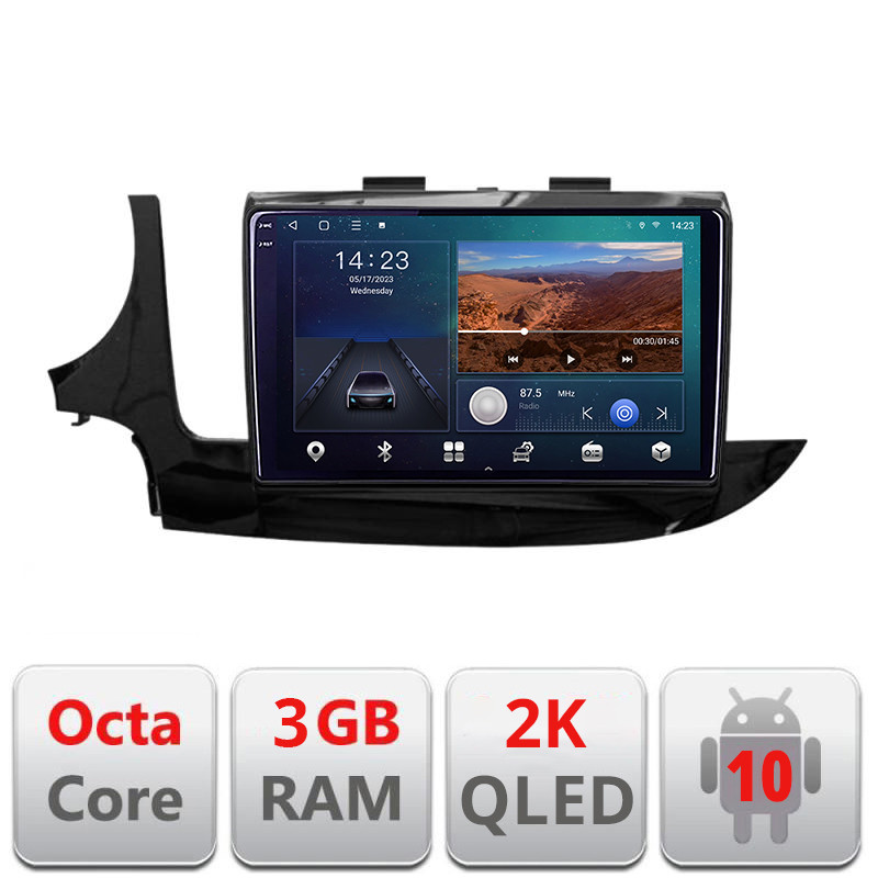 26190.jpg Navigatie dedicata Opel Mokka 2016- B-MOKKA2 Android Ecran 2K QLED octa core 3+32 carplay android auto KIT-Mokka2+EDT-E309V3-2K - imagine 1
