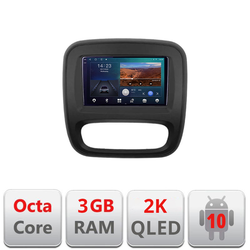 26312.jpg Navigatie dedicata Renault Trafic 2014-2017 B-rt09 Android Ecran 2K QLED octa core 3+32 carplay android auto kit-rt09+EDT-E309V3-2K - imagine 1