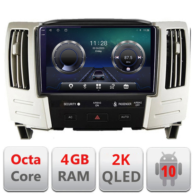 26322.jpg Navigatie dedicata Lexus RX300 2003-2008 Android Octa Core Ecran 2K QLED GPS 4G 4+32GB 360 KIT-RX300+EDT-E409-2K - imagine 1