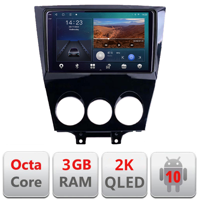26324.jpg Navigatie dedicata Mazda RX8 2003-2008 Android Ecran 2K QLED octa core 3+32 carplay android auto kit-rx8-03+EDT-E309V3-2K - imagine 1