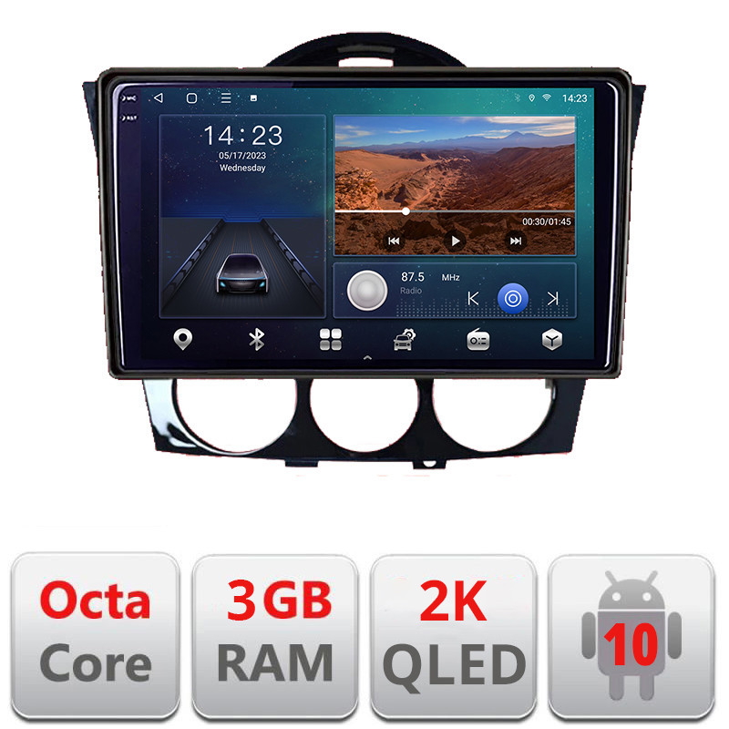 26328.jpg Navigatie dedicata Mazda RX8 2008-2011 Android Ecran 2K QLED octa core 3+32 carplay android auto kit-rx8-11+EDT-E309V3-2K - imagine 1