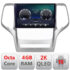 Navigatie dedicata Jeep Gran Cherokee 2011-2013 C-grche Android Octa Core Ecran 2K QLED GPS  4G 4+32GB 360 KIT-grche+EDT-E409-2K