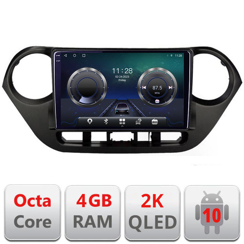 26424.jpg Navigatie dedicata Hyundai I10 2013-2019 C-HY38 Android Octa Core Ecran 2K QLED GPS 4G 4+32GB 360 KIT-HY38+EDT-E409-2K - imagine 1