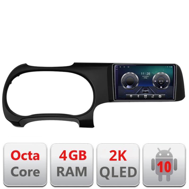 26428.jpg Navigatie dedicata Hyundai I10 2020 C-i10 Android Octa Core Ecran 2K QLED GPS 4G 4+32GB 360 KIT-I10+EDT-E409-2K - imagine 1