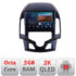 Navigatie dedicata Hyundai I30 2009-2012 clima automata B-I30AUTOMATIC  Android Ecran 2K QLED octa core 3+32 carplay android auto KIT-i30automatic+EDT-E309V3-2K