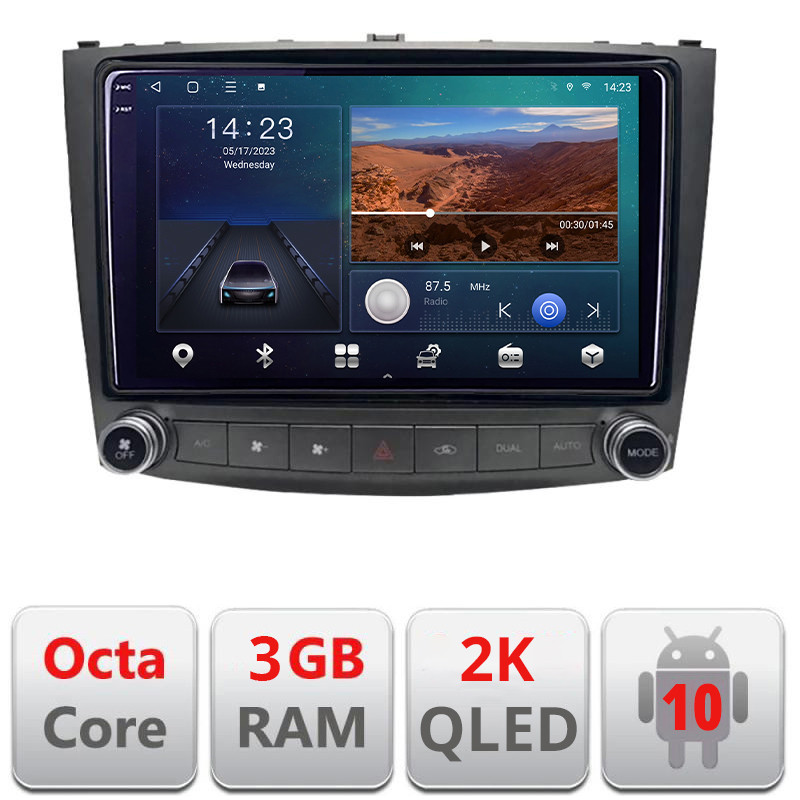 26466.jpg Navigatie dedicata Lexus IS 2005-2011 B- IS Android Ecran 2K QLED octa core 3+32 carplay android auto kit-IS+EDT-E310V3-2K - imagine 1