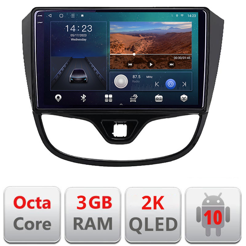 26502.jpg Navigatie dedicata Opel Karl 2017- B-karl Android Ecran 2K QLED octa core 3+32 carplay android auto kit-karl+EDT-E310V3-2K - imagine 1