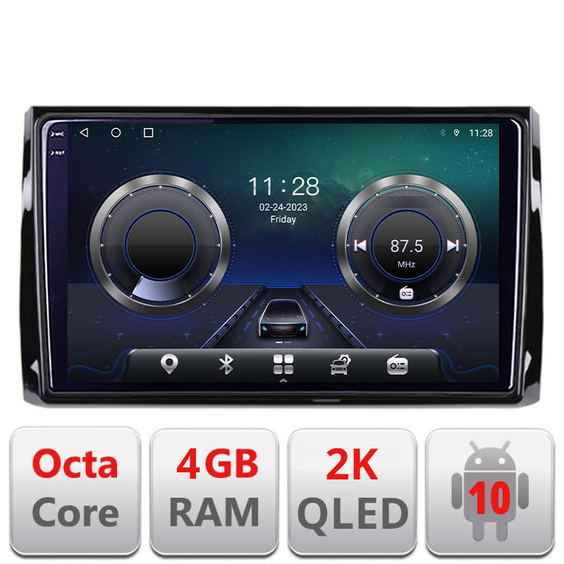 26516.jpg Navigatie dedicata Skoda Kodiaq C-KODIAQ Android Octa Core Ecran 2K QLED GPS 4G 4+32GB 360 KIT-KODIAQ+EDT-E410-2K - imagine 1