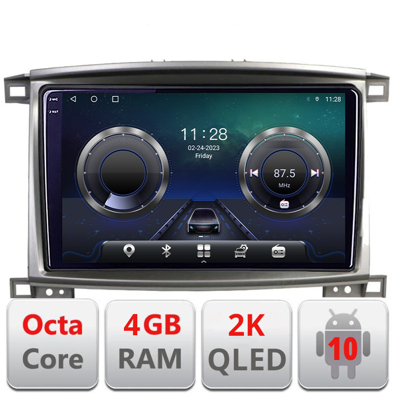 26528.jpg Navigatie dedicata Toyota Land Cruiser L100 2002-2008 C-l100 Android Octa Core Ecran 2K QLED GPS 4G 4+32GB 360 KIT-l100+EDT-E409-2K - imagine 1