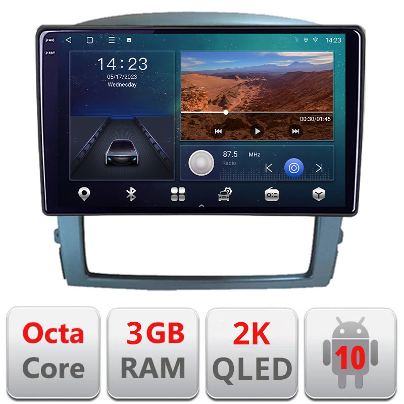 26596.jpg Navigatie dedicata Kia Sorento 2002-2008 Android Ecran 2K QLED octa core 3+32 carplay android auto KIT-sorento2002+EDT-E309V3-2K - imagine 1