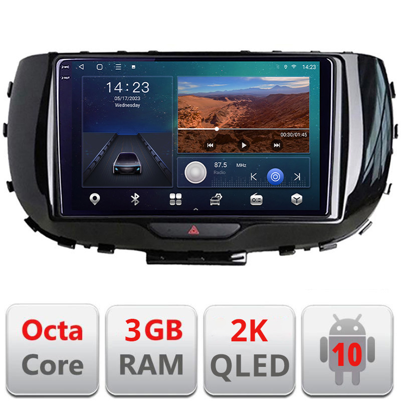 26600.jpg Navigatie dedicata Kia Soul 2020- B-soul Android Ecran 2K QLED octa core 3+32 carplay android auto kit-soul+EDT-E309V3-2K - imagine 1
