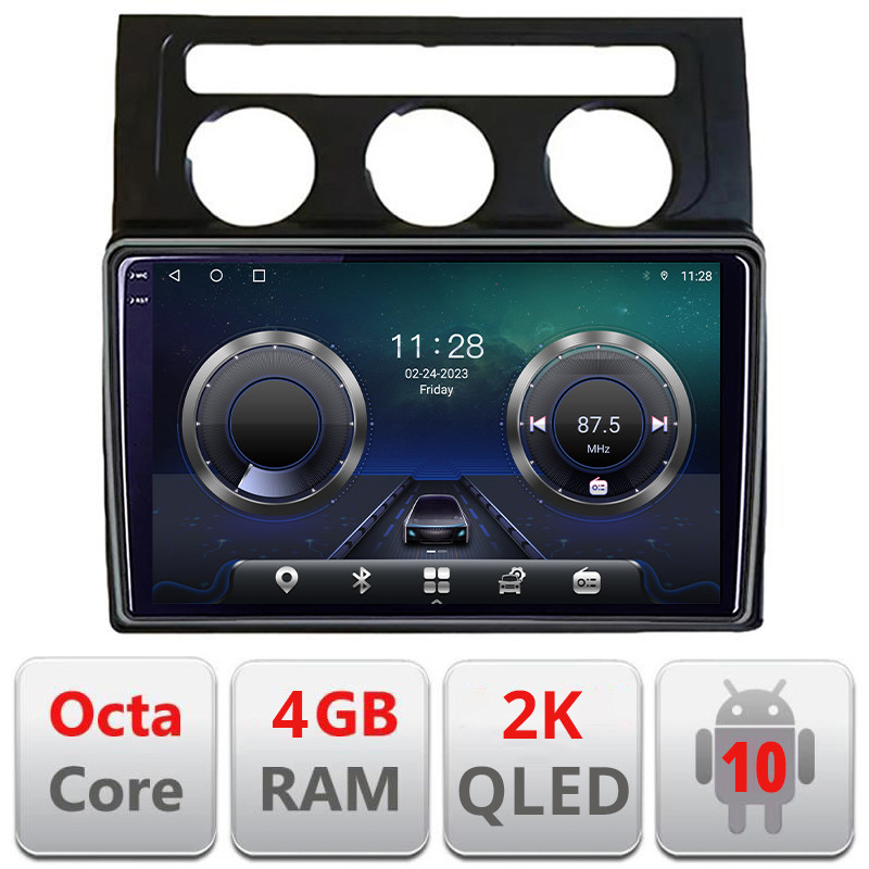 26664.jpg Navigatie dedicata VW Touran 2003-2009 clima automata C-touran2 Android Octa Core Ecran 2K QLED GPS 4G 4+32GB 360 kit-touran2+EDT-E410-2K - imagine 1