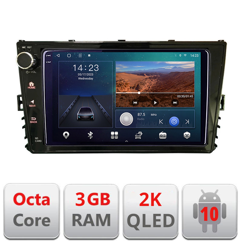 26724.jpg Navigatie dedicata VW masini dupa 2018 Android Ecran 2K QLED octa core 3+32 carplay android auto kit-vw-universal-2018++EDT-E309V3-2K - imagine 1