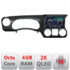 Navigatie dedicata Jeep Wrangler 2011-2016 Manual C-WR Android Octa Core Ecran 2K QLED GPS  4G 4+32GB 360 KIT-WR+EDT-E410-2K