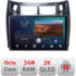 Navigatie dedicata Toyota Yaris 2008-2011 B-YARIS08  Android Ecran 2K QLED octa core 3+32 carplay android auto KIT-YARIS08+EDT-E309V3-2K