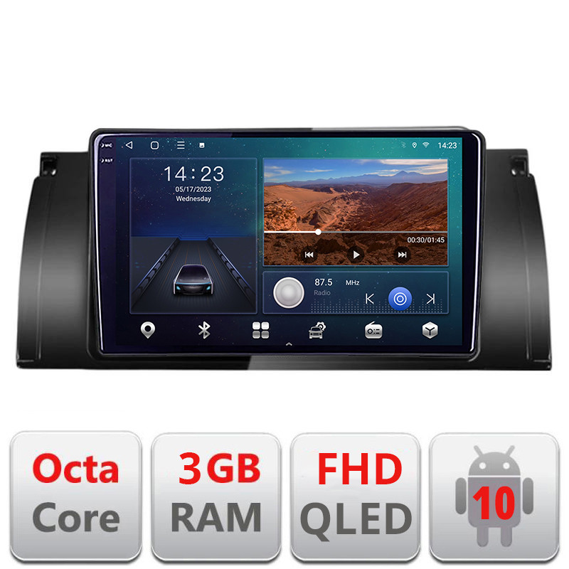 27002.jpg Navigatie dedicata BMW E39 si E53 B-082 Android Ecran QLED octa core 3+32 carplay android auto KIT-082+EDT-E309V3 - imagine 1