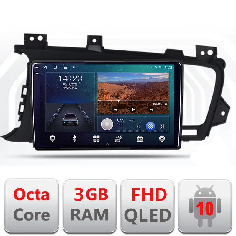 27010.jpg Navigatie dedicata Kia Optima 2011-2013 B-091 Android Ecran QLED octa core 3+32 carplay android auto KIT-091+EDT-E309V3 - imagine 1