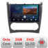 Navigatie dedicata Mercedes Clasa C W203 facelift B-093  Android Ecran QLED octa core 3+32 carplay android auto KIT-093+EDT-E309V3