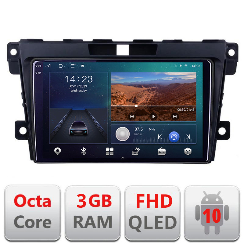 27020.jpg Navigatie dedicata Mazda CX-7 2009 B-097 Android Ecran QLED octa core 3+32 carplay android auto KIT-097+EDT-E309V3 - imagine 1