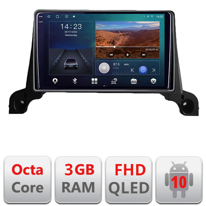 27222.jpg Navigatie dedicata Peugeot 5008 2016-2020 B-5008 Android Ecran QLED octa core 3+32 carplay android auto kit-5008+EDT-E309V3 - imagine 1