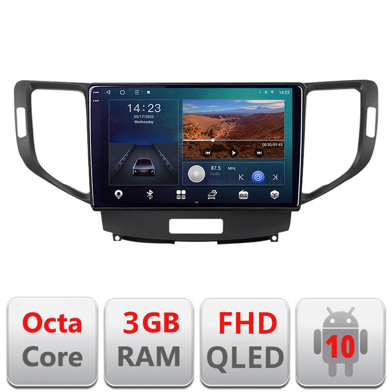 27260.jpg Navigatie dedicata Honda Accord 2008-2012 B-8951 Android Ecran QLED octa core 3+32 carplay android auto KIT-8951+EDT-E309V3 - imagine 1