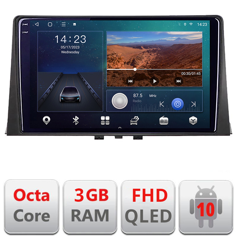 27307.jpg Navigatie dedicata Citroen Berlingo 2019- B-berlingo18 Android Ecran QLED octa core 3+32 carplay android auto kit-berlingo18+EDT-E310V3 - imagine 1