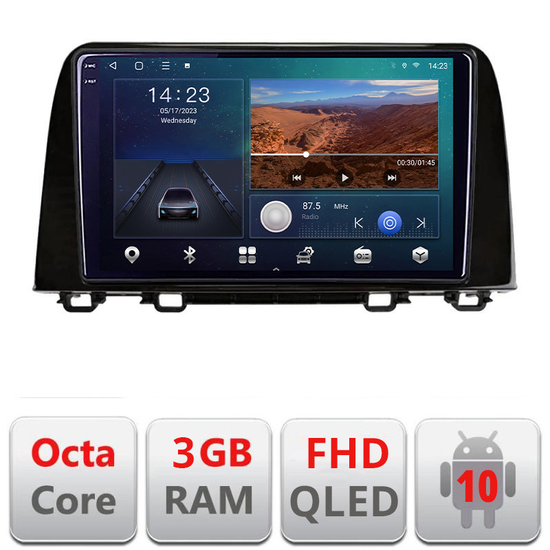 27357.jpg Navigatie dedicata Honda CRV 2016-2022 B-CRV19 Android Ecran QLED octa core 3+32 carplay android auto KIT-crv19+EDT-E309V3 - imagine 1