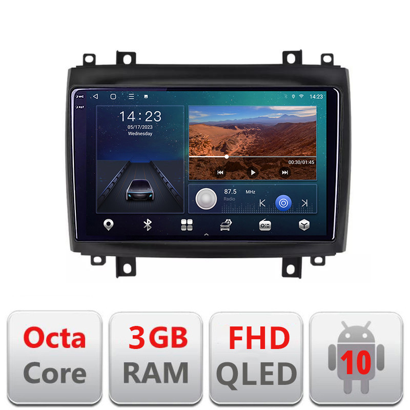 27361.jpg Navigatie dedicata Cadillac CTS intre anii 2003-2007 Android Ecran QLED octa core 3+32 carplay android auto KIT-CTS+EDT-E310V3 - imagine 1
