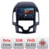 Navigatie dedicata Hyundai I30 2009-2012 clima automata B-I30AUTOMATIC  Android Ecran QLED octa core 3+32 carplay android auto KIT-i30automatic+EDT-E309V3