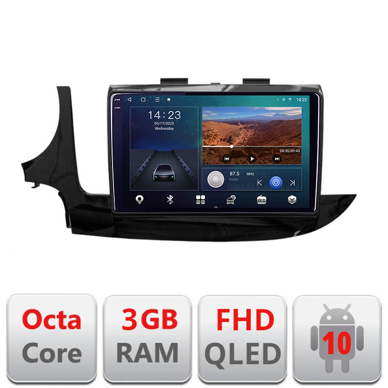 27539.jpg Navigatie dedicata Opel Mokka 2016- B-MOKKA2 Android Ecran QLED octa core 3+32 carplay android auto KIT-Mokka2+EDT-E309V3 - imagine 1