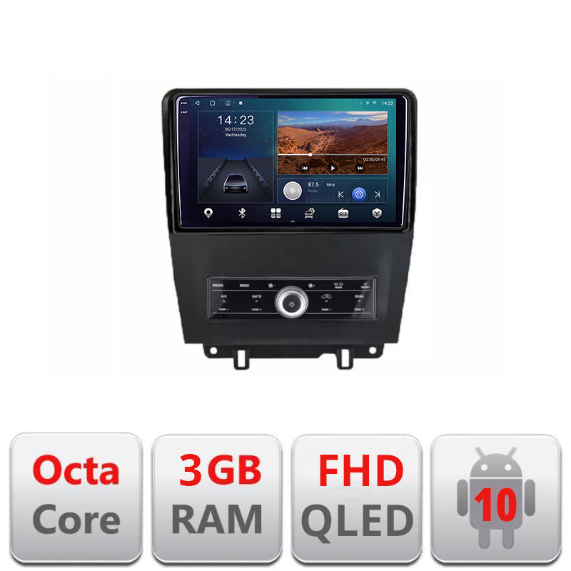 27554.jpg Navigatie dedicata Ford Mustang intre anii 2009-2014 Android Ecran QLED octa core 3+32 carplay android auto KIT-mustang-old+EDT-E310V3 - imagine 1