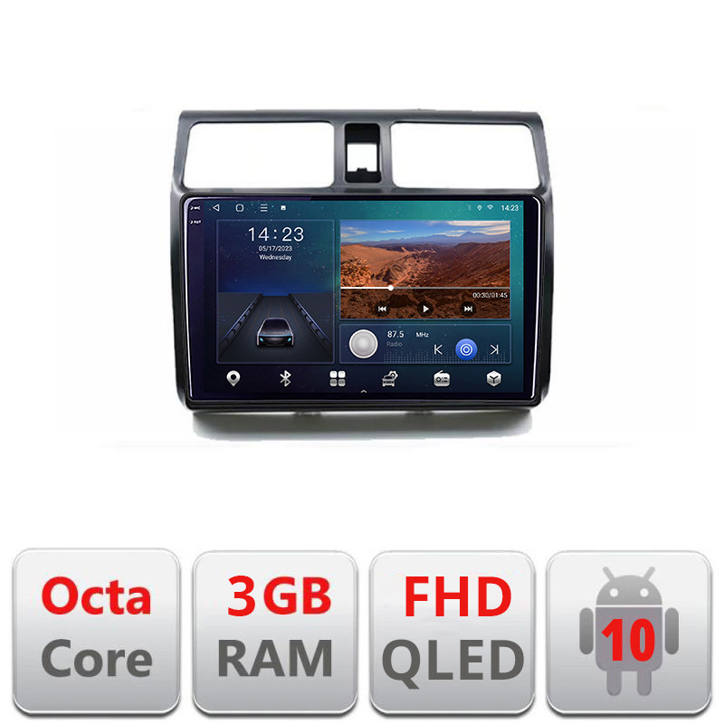 27665.jpg Navigatie dedicata Suzuki Swift 2003-2010 B-SWIFT Android Ecran QLED octa core 3+32 carplay android auto KIT-SWIFT+EDT-E310V3 - imagine 1