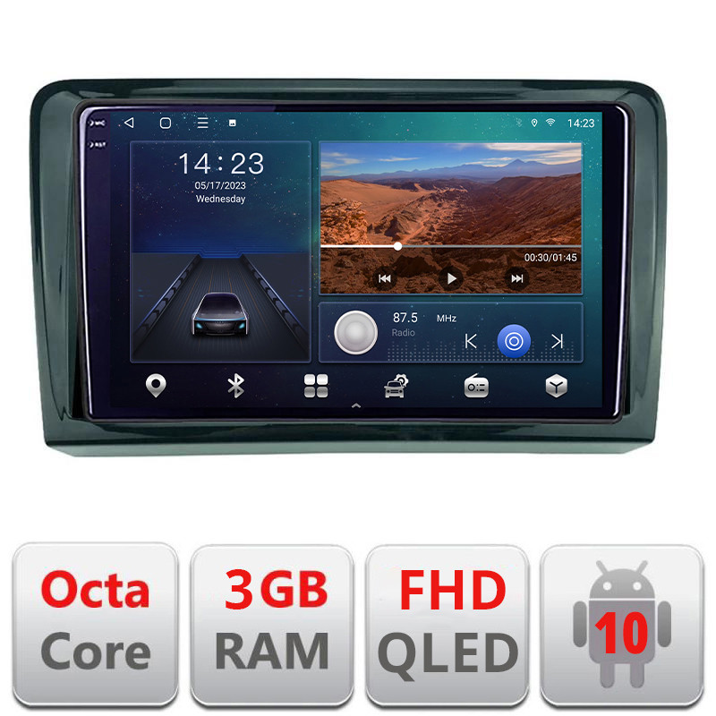 27703.jpg Navigatie dedicata VW PQB B-VW Android Ecran QLED octa core 3+32 carplay android auto KIT-vw+EDT-E310V3 - imagine 1