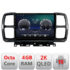 Navigatie dedicata Citroen C5 Aircross  Android ecran Qled 2K Octa core 4+32 Kit-aircross+EDT-E409-2K