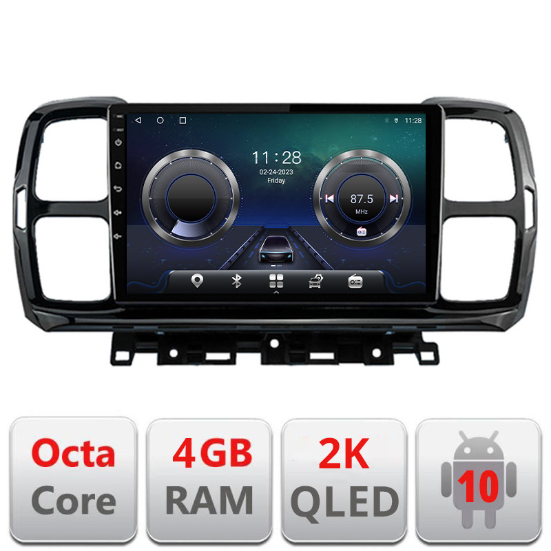 27746.jpg Navigatie dedicata Citroen C5 Aircross Android ecran Qled 2K Octa core 4+32 Kit-aircross+EDT-E409-2K - imagine 1