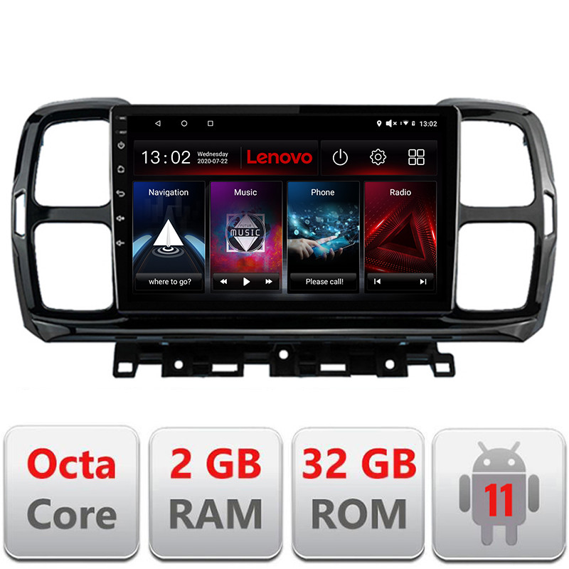 27748.jpg Navigatie dedicata Citroen C5 Aircross Android radio gps internet Lenovo Octa Core 2+32 Kit-aircross+EDT-E509-lite - imagine 1