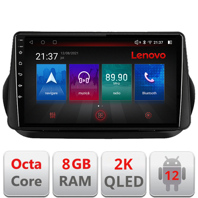 27778.jpg Navigatie dedicata Lenovo Peugeot Bipper, Citroen Nemo, Fiat Qubo 2008-2017 Octacore, 8 Gb RAM, 128 Gb Hdd, 4G, Qled 2K, DSP, Carplay AA, 360,Bluetooth E510-PRO-2K - imagine 1