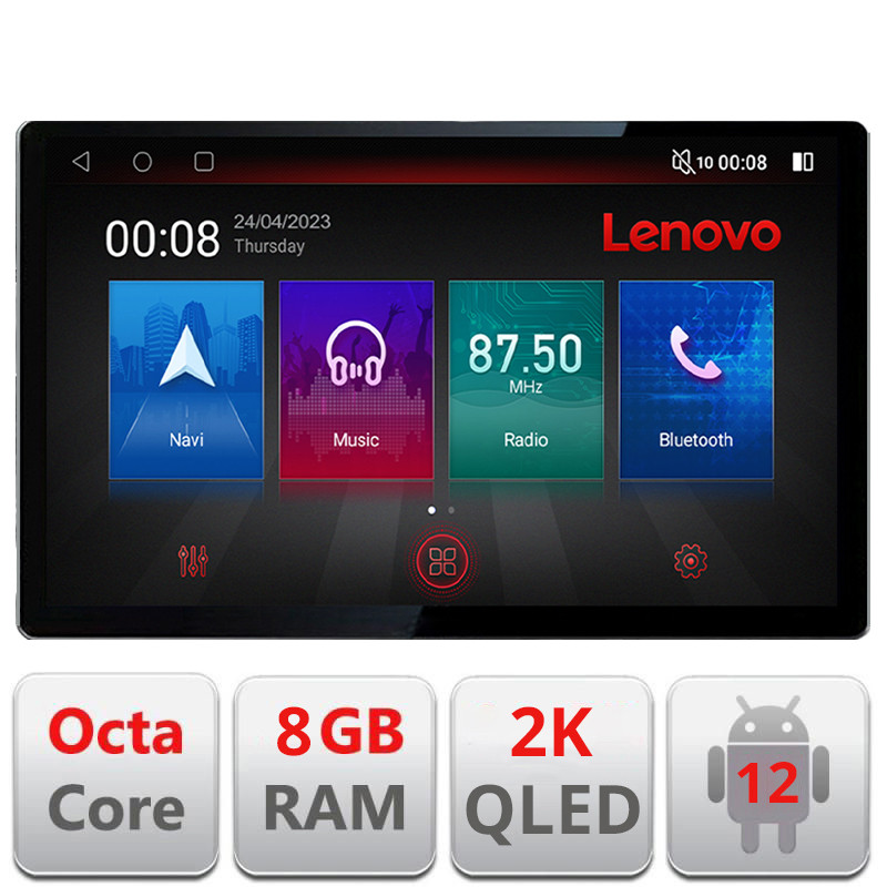 27782.jpg Navigatie dedicata Lenovo Peugeot Bipper, Citroen Nemo, Fiat Qubo 2008-2017, Ecran 2K QLED 13",Octacore,8Gb RAM,128Gb Hdd,4G,360,DSP,Carplay,Bluetooth EDT-E513-PRO - imagine 1