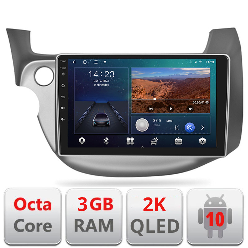 27846.jpg Navigatie dedicata Honda Fit 2008-2013 Android ecran Qled 2K Octa Core 3+32 carplay android auto Kit-fit-08+EDT-E309v3-2K - imagine 1