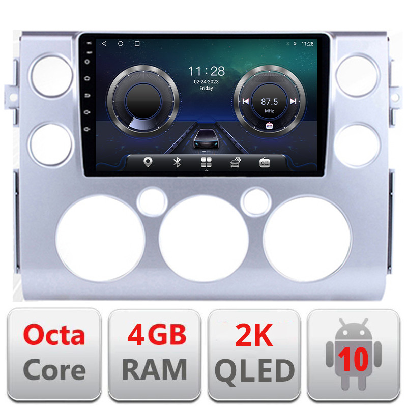 27902.jpg Navigatie dedicata Toyota FJ Cruiser 2006-2020 Android ecran Qled 2K Octa core 4+32 Kit-fj-cruiser+EDT-E409-2K - imagine 1