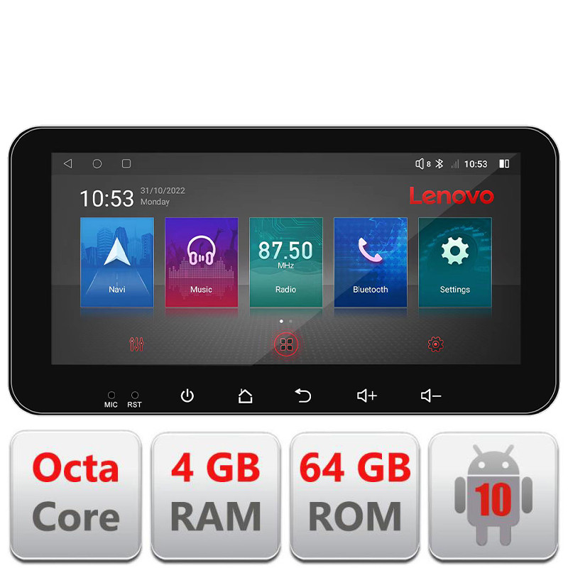 28024.jpg Navigatie dedicata Toyota Android radio gps internet Lenovo Octa Core 4+64 LTE ecran de 10.33' wide Kit-toyota-universal+EDT-E511-PRO - imagine 1