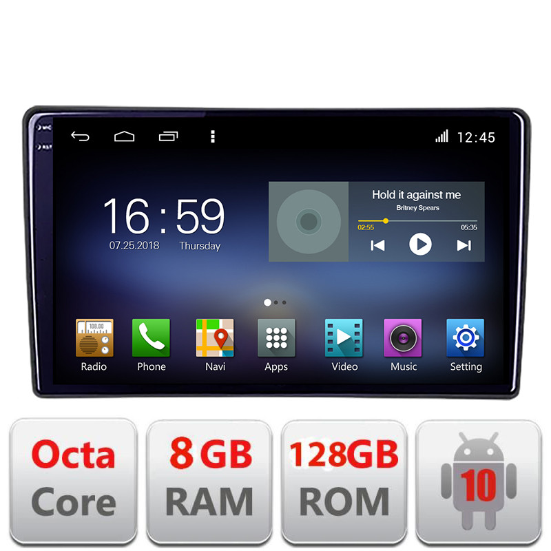 28028.jpg Navigatie dedicata Toyota Android radio gps internet Lenovo Octa Core 4+64 LTE Kit-toyota-unversal+EDT-E609 - imagine 1