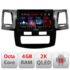 Navigatie dedicata Lenovo Toyota Hilux 2008-2014 L-143, Octacore, 4Gb RAM, 64Gb Hdd, 4G, QLED 2K, DSP, Carplay, Bluetooth