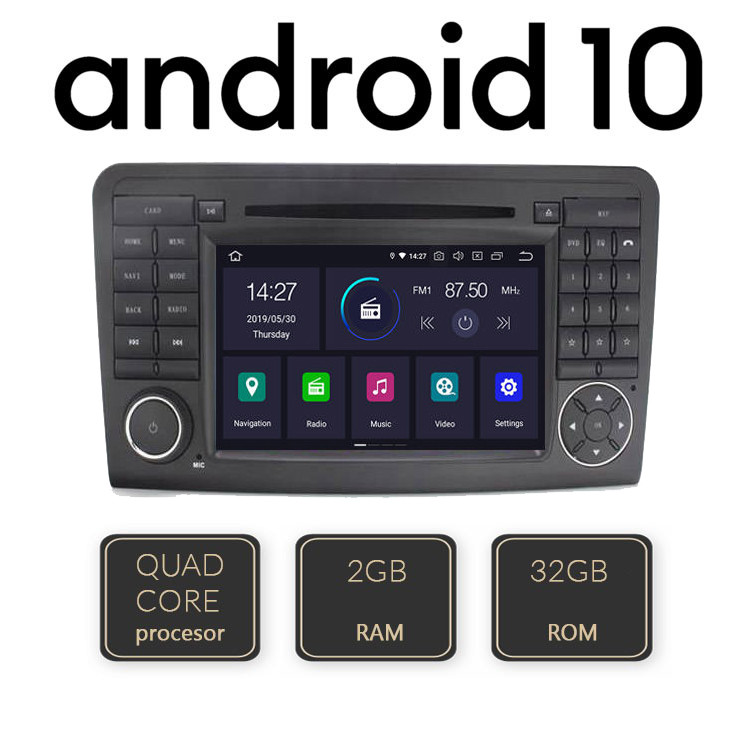 2829.jpg RESIGILAT Edotec EDT-G213 Sistem de navigatie cu android pentru Mercedes ML GL Octa Core - imagine 1