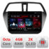 Navigatie dedicata Lenovo Suzuki S-Cross L-337, Octacore, 4Gb RAM, 64Gb Hdd, 4G, QLED 2K, DSP, Carplay, Bluetooth - imagine 3