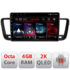 Navigatie dedicata Lenovo Peugeot 508 L-5637, Octacore, 4Gb RAM, 64Gb Hdd, 4G, QLED 2K, DSP, Carplay, Bluetooth